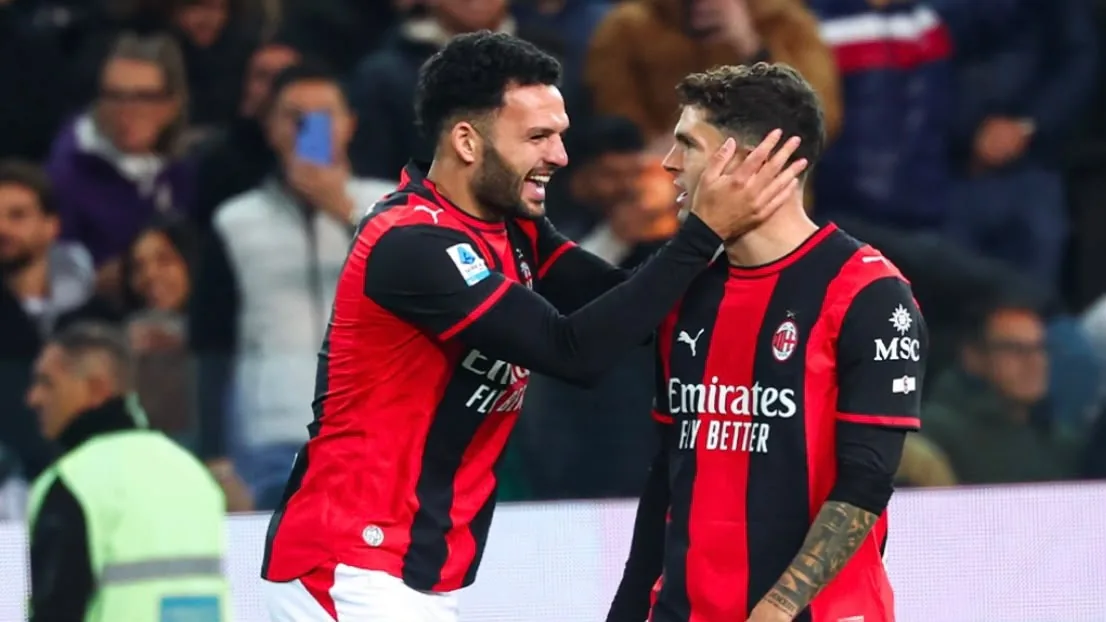 Serie A: Hasil Udinese vs AC Milan 0-2, AC Milan Tembus Papan Atas