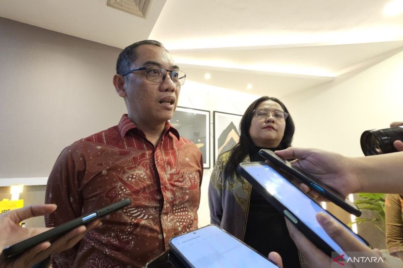 Alexander Sabar, Direktur Jenderal Pengawasan Ruang Digital Kementerian Komunikasi dan Digital. (ANTARA/Livia Kristianti)