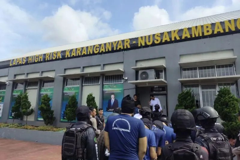 Ammar Zoni Tempati One Man One Cell di Lapas Nusakambangan