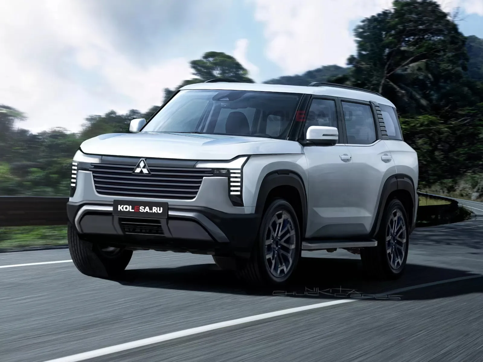 Apakah Mitsubishi Pajero bakal seperti ini nantinya?
