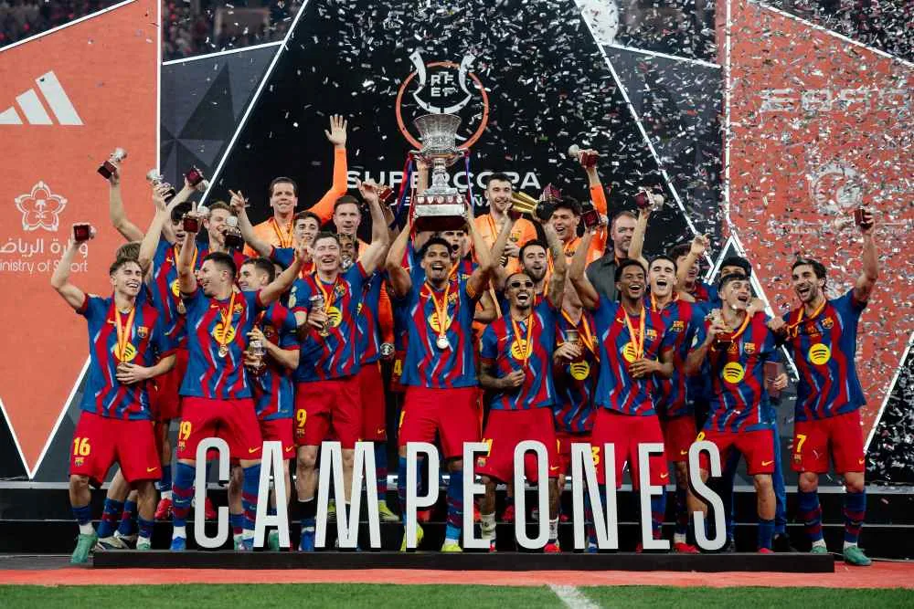 Barcelona Juara Piala Super Spanyol 2026, Tumbangkan Madrid 3-2