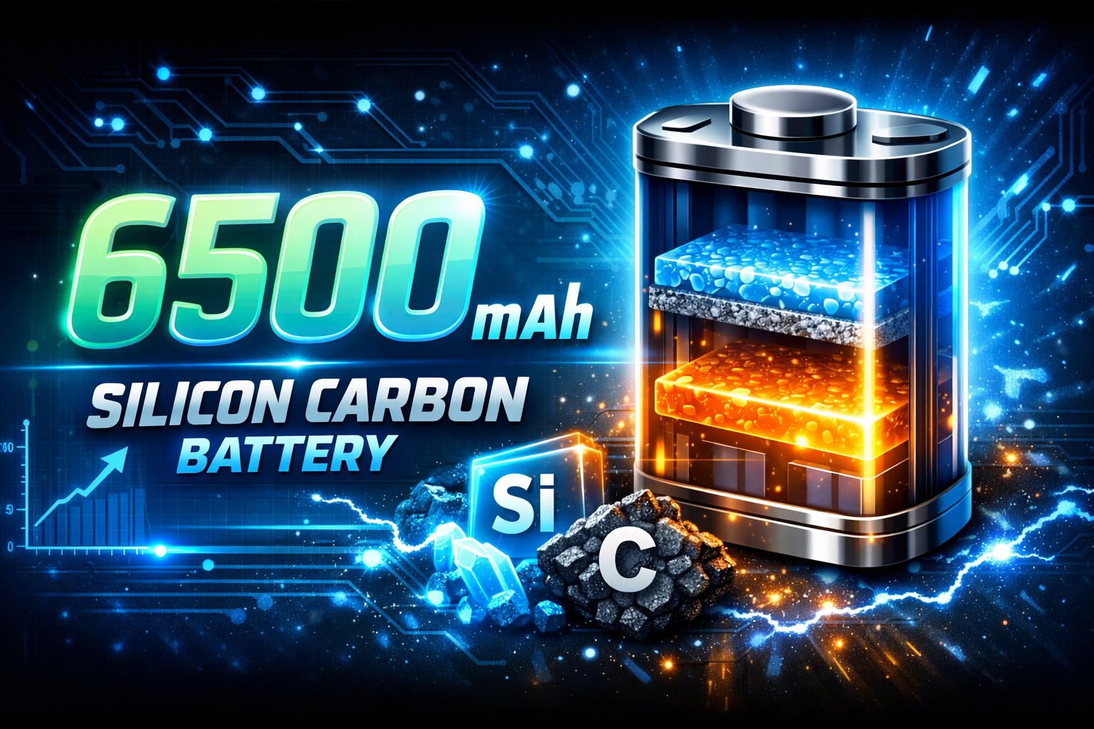 Mengenal Teknologi Baterai Silicon Carbon yang dipakai HP China