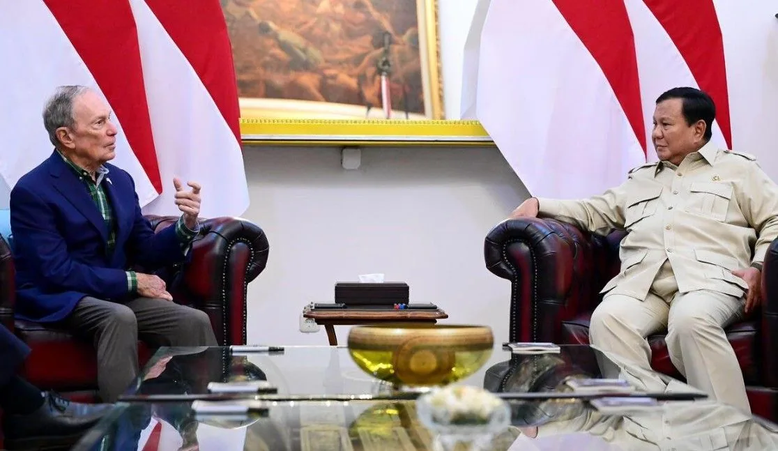 Prabowo dan Bloomberg Bahas Peluang Kerja Bareng Danantara