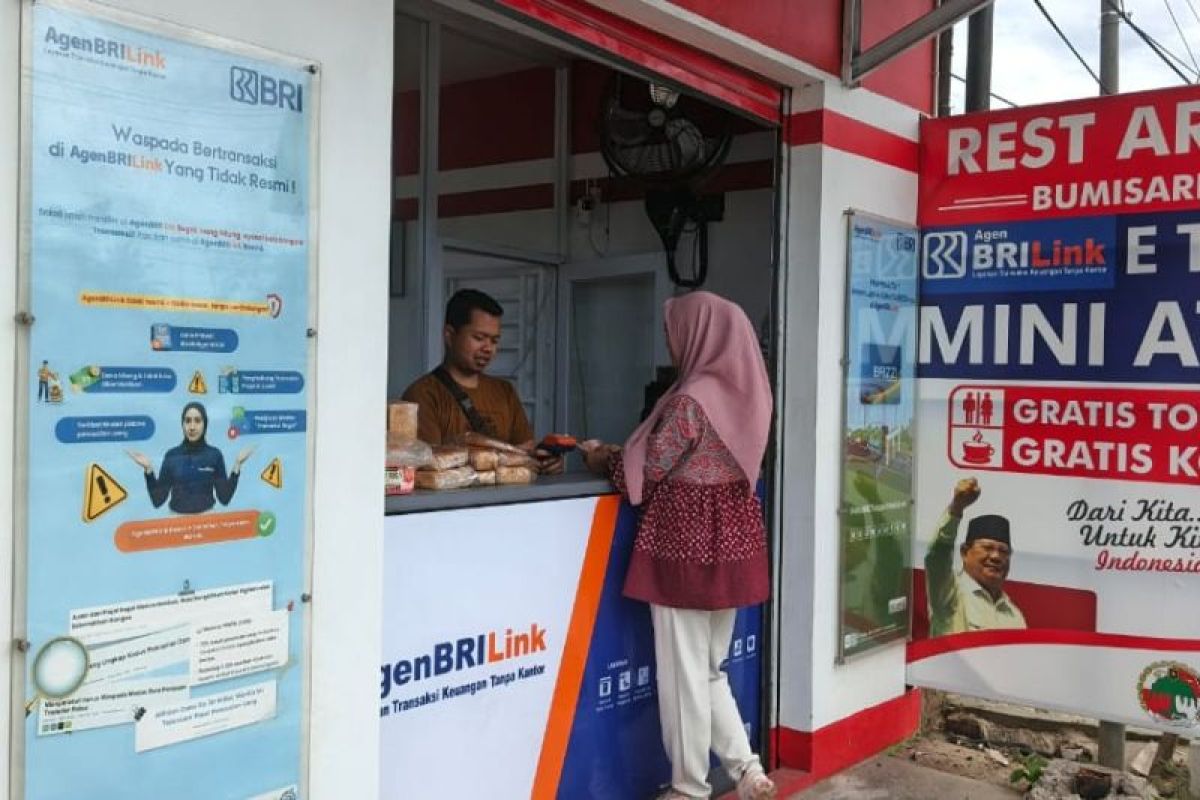 Transaksi Agen BRILink Tembus Rp1.145 Triliun, Jangkau 80% Desa