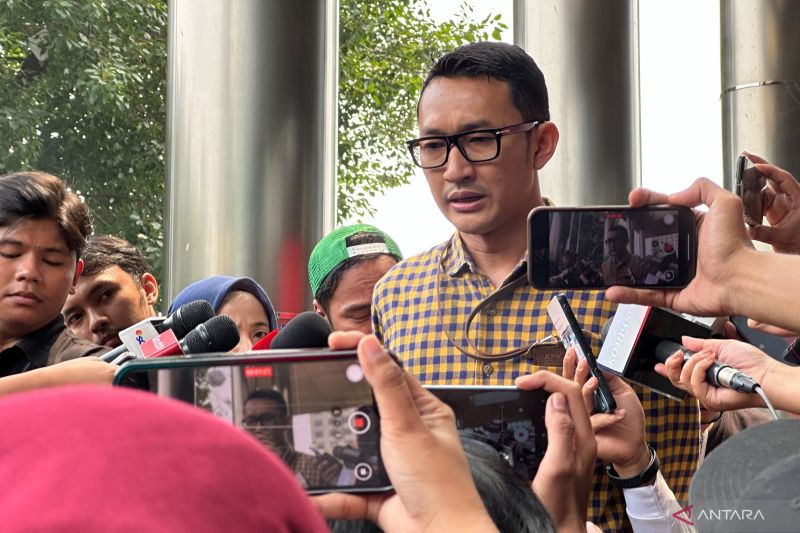 Budi Prasetyo, Jubi KPK, saat memberikan keterangan di Gedung Merah Putih KPK, Jakarta, Kamis (7/8/2025). (ANTARA/Rio Feisal)