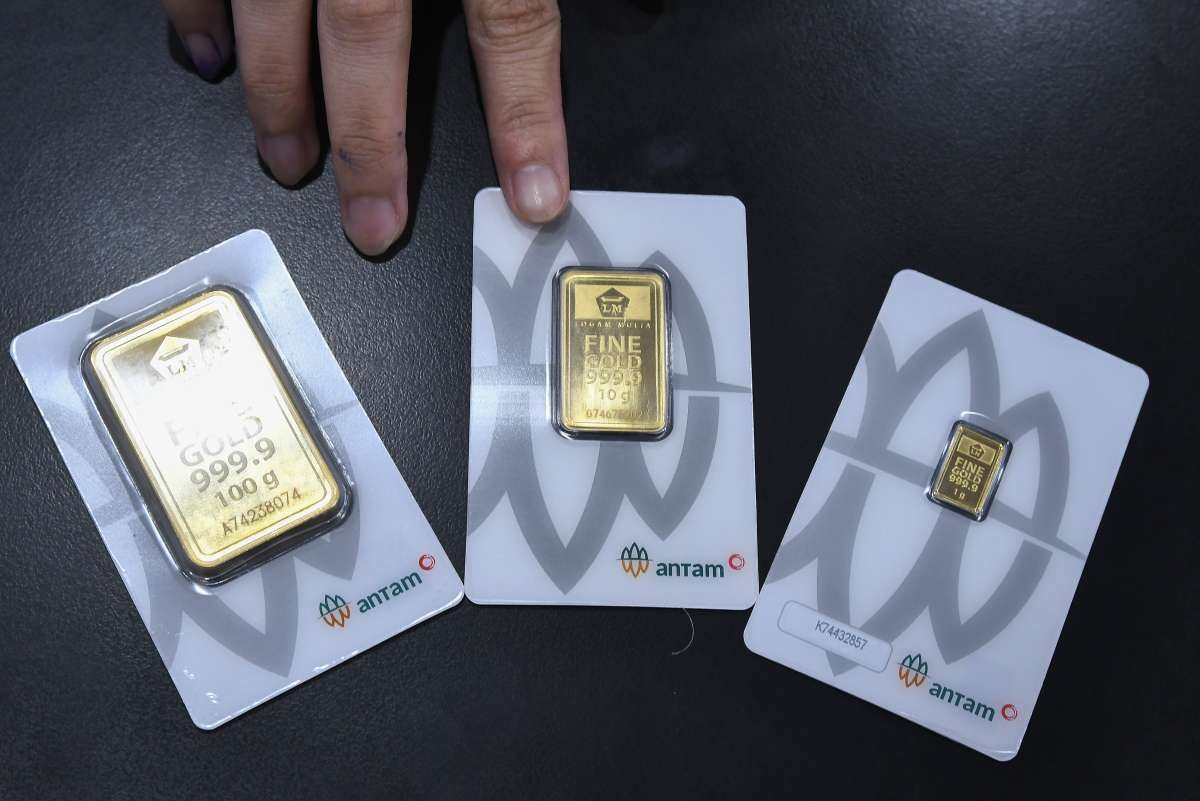 Harga Emas Antam Turun Kamis Pagi, UBS dan Galeri24 di Pegadaian Stabil