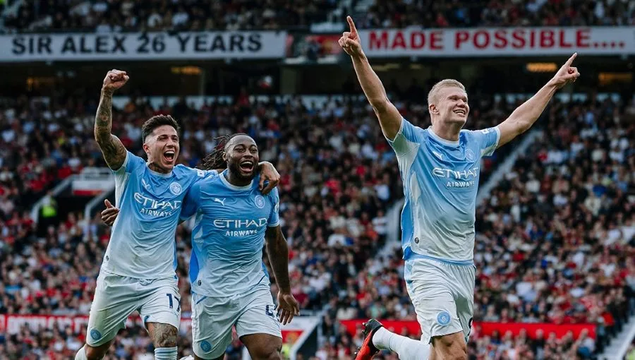 Hasil Liga Inggris Man United vs Man City: Gol Tunggal Haaland Benamkan MU di Old Trafford