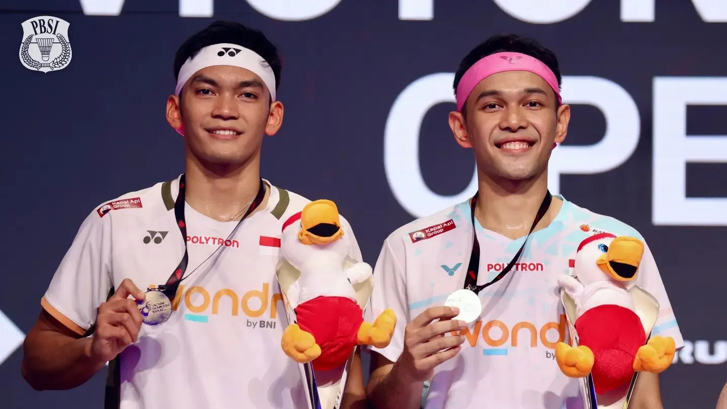 Thumbnail Tundukkan Ganda Malaysia, Fajar/Fikri Juara Denmark Open 2026 Lewat Kemenangan Dominan