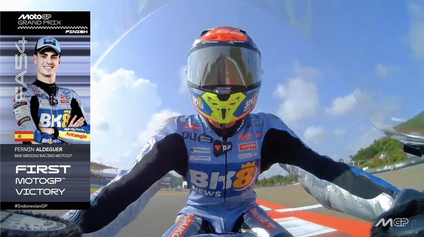 MotoGP Indonesia 2025: Aldeguer Juara, Marc Marquez Jatuh Lagi