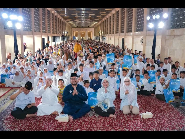 Jasindo Gelar Program Berbagi Berkah Ramadan di Istiqlal, Sediakan Layanan Kesehatan Gratis dan Santunan