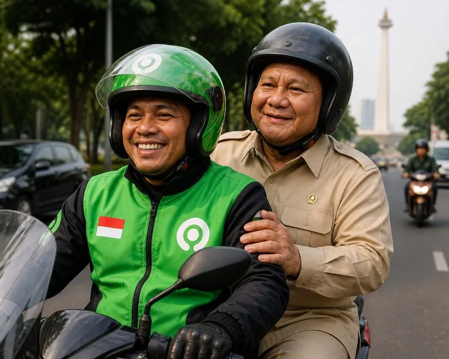 Hari Buruh, Prabowo Tetapkan Potongan Aplikator Ojol Maksimal 8 Persen, Enggak Boleh Lebih