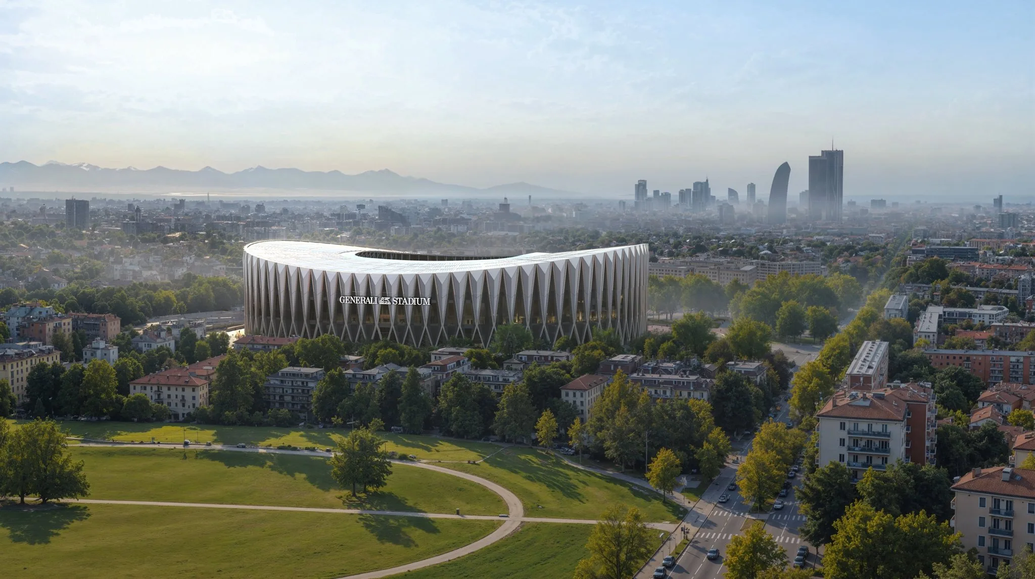 AC Milan dan Inter Milan Sepakat Bangun Stadion Bersama Baru Bernama Generali Stadium