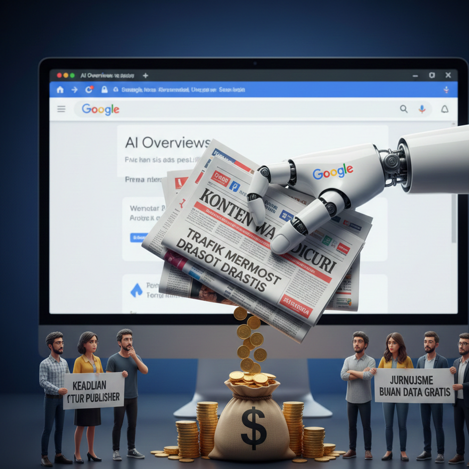 Google Diduga Gunakan Konten Publisher Tanpa Kompensasi, Ini Dampaknya bagi Media Digital