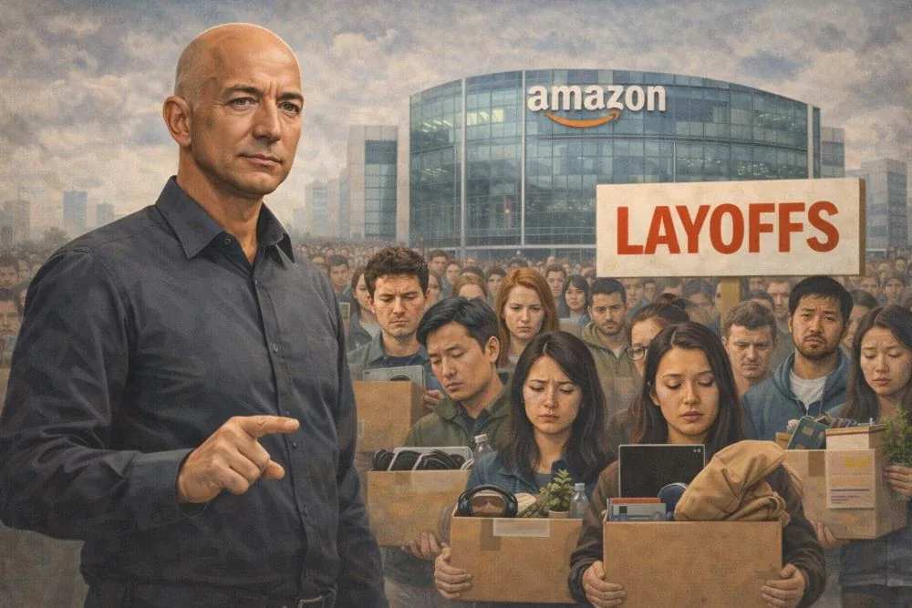 Amazon PHK 16.000 Karyawan Divisi AWS, Prime, hingga Delivery di AS, Inggris, dan India