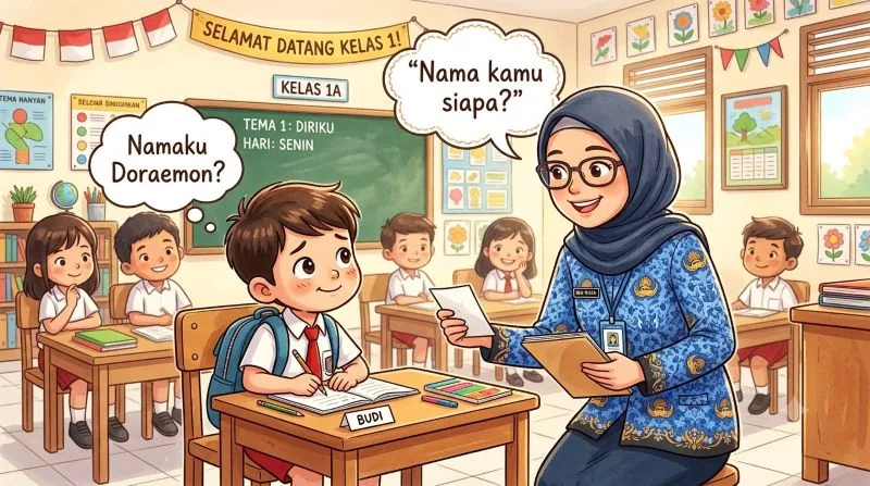 Uniknya Orang Indonesia, Anak Dinamai Naruto, Doraemon, hingga Rusia