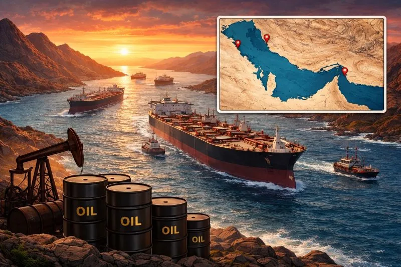 Thumbnail Negara Teluk Mulai Cari Jalur Baru, Penutupan Selat Hormuz Ganggu Pasokan Minyak Dunia