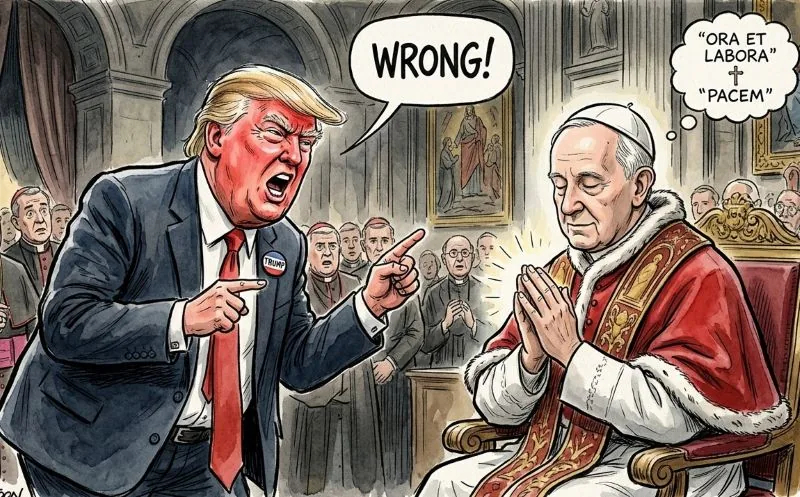 Trump Serang Paus Leo XIV Pemimpin Umat Katolik: Lemah dan Buruk