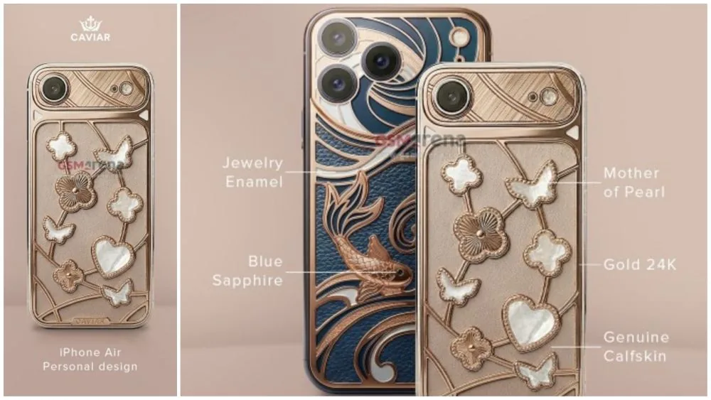 iPhone Air Ini Harganya Rp182 Juta, Casingnya Emas 24 Karat dan Berlian