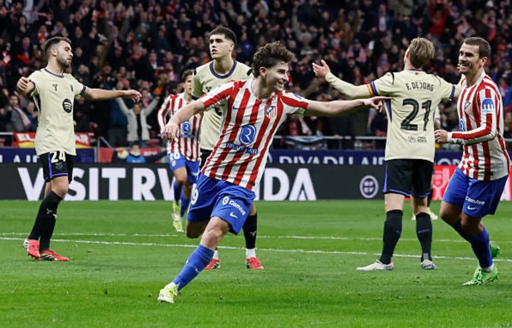 Atletico Madrid Hancurkan Barcelona 4-0 di Leg Pertama Copa del Rey 2025/2026