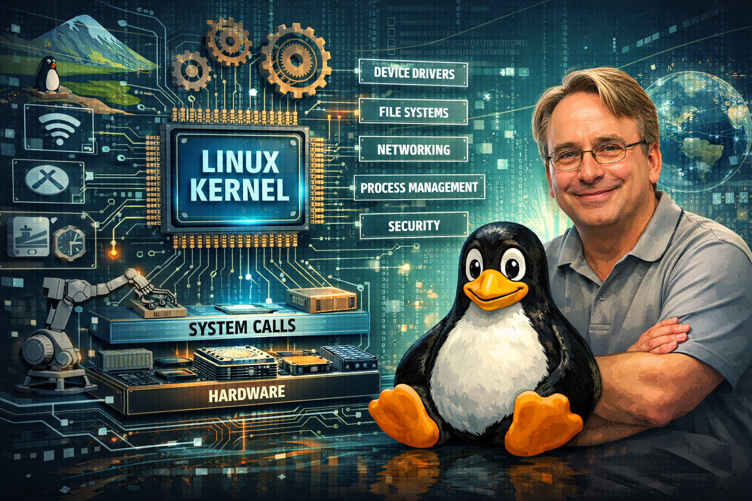 Mengenal Linux Kernel, Fondasi Utama dari Hampir Seluruh Sistem di Dunia