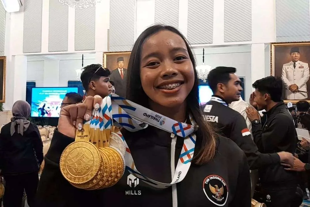 Sabet 7 Medali, Atlet Triatlon Martina Ayu Raih Bonus 3,4 Miliar