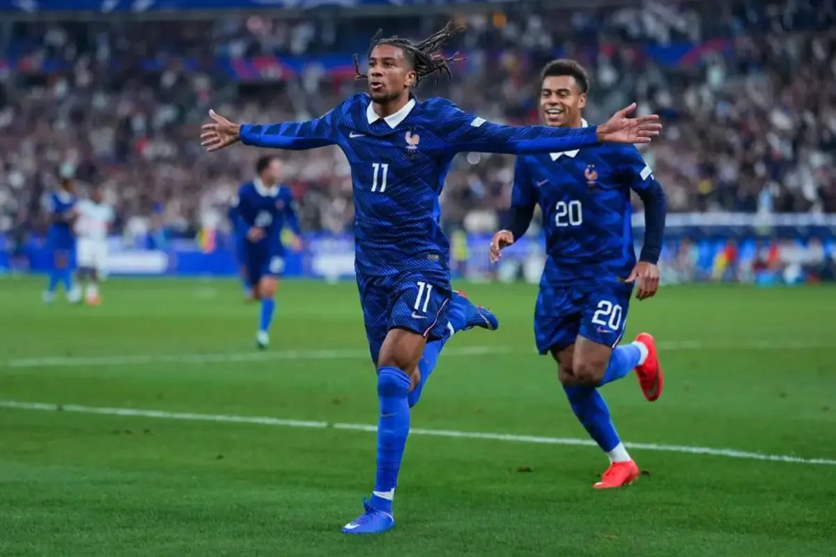 Hasil UEFA Nations League, Prancis Hajar Belgia 4-1, Michael Olise Main Gacor!