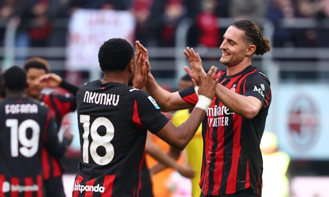 AC Milan ke Puncak Serie A usai Kalahkan Hellas Verona