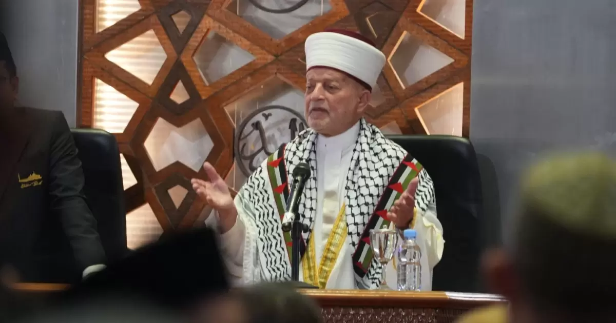 Imam Masjid Al-Aqsa Ceramah di Jakarta: Jika Al-Aqsa Dikuasai Umat Lain, Itu Tanda Lemahnya Umat Islam
