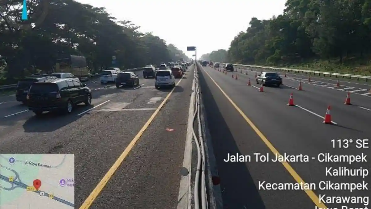 One Way Tol Trans Jawa Berlaku Hari Ini, Dari Km 70 Jakarta-Cikampek hingga Km 414 Tol Kalikangkung