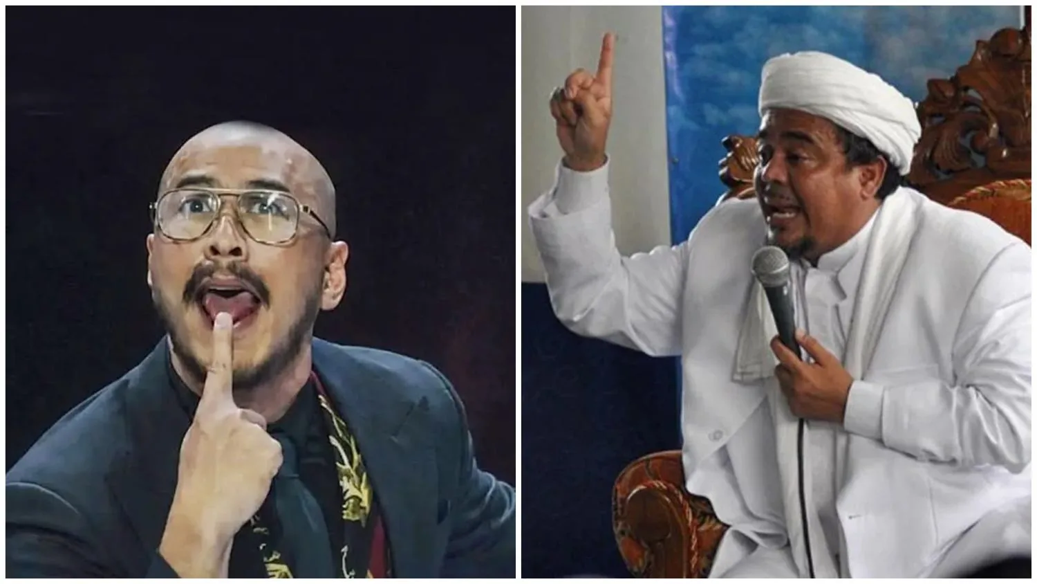 Rizieq Shihab Tuntut Pandji Minta Maaf dan Hapus Bagian soal Salat di Mens Rea