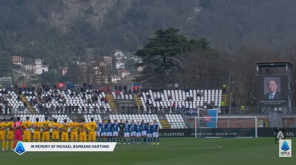 Como Hajar Pisa 5-0, Fabregas Persembahkan Kemenangan untuk Michael Bambang Hartono