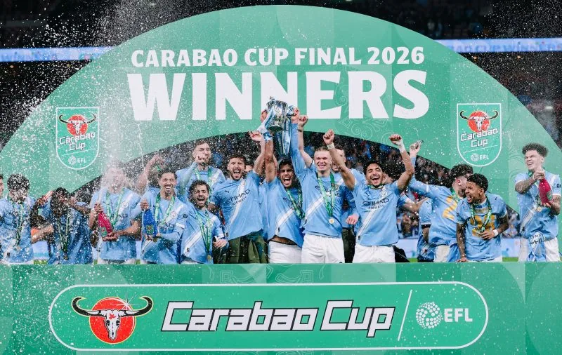 Manchester City Juara Carabao Cup 2025/2026, Lumat Arsenal Dua Gol Tanpa Balas