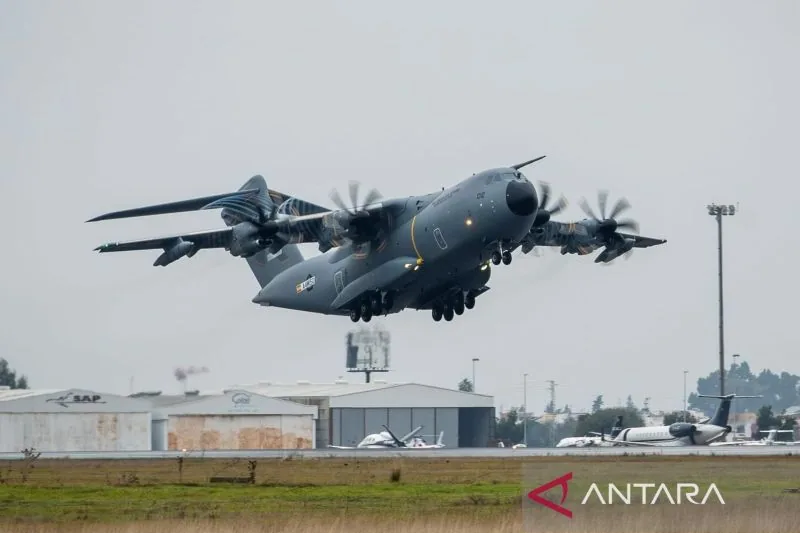 Airbus Sukses Uji Terbang Pesawat A400M Kedua Milik Indonesia