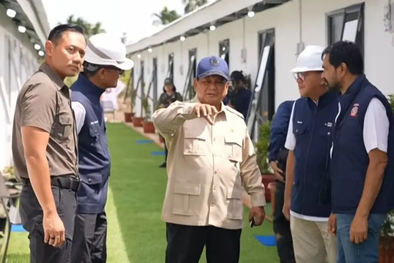 Prabowo ke Aceh Tamiang di Hari Pertama Tahun 2026, Cek Hunian Bagi Korban Bencana