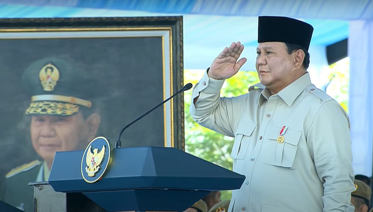 Prabowo Lantik Petinggi Baru, Resmikan Kodam dan Satuan Baru TNI di Bandung