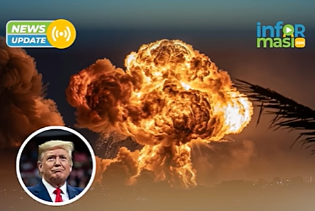 Perang Belum Usai, Donald Trump Unggah Video Serangan AS di Isfahan-Iran