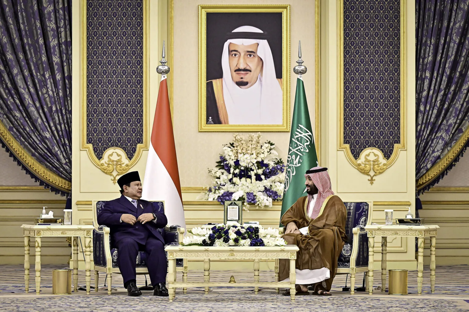 Raja Salman Arab Saudi dan MBS Sampaikan Selamat HUT ke-81 RI, Doakan Prabowo dan Rakyat RI Sehat