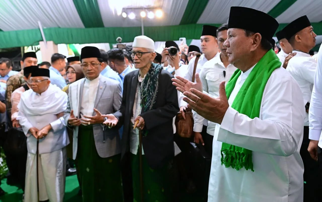 Prabowo Buka Muktamar ke-35 NU: Jas Hijau, Jangan Lupakan Jasa Ulama