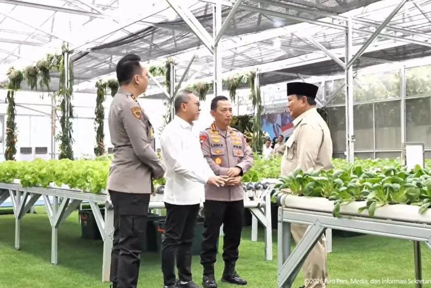 Prabowo Bangga Polri Punya SPPG, Gudang Pangan, hingga Budidaya Pangan: Teruskan Pengabdianmu