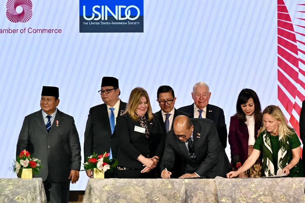Prabowo Saksikan Penandatanganan 11 MoU antara Indonesia dan AS Senilai USD 38,4 Miliar