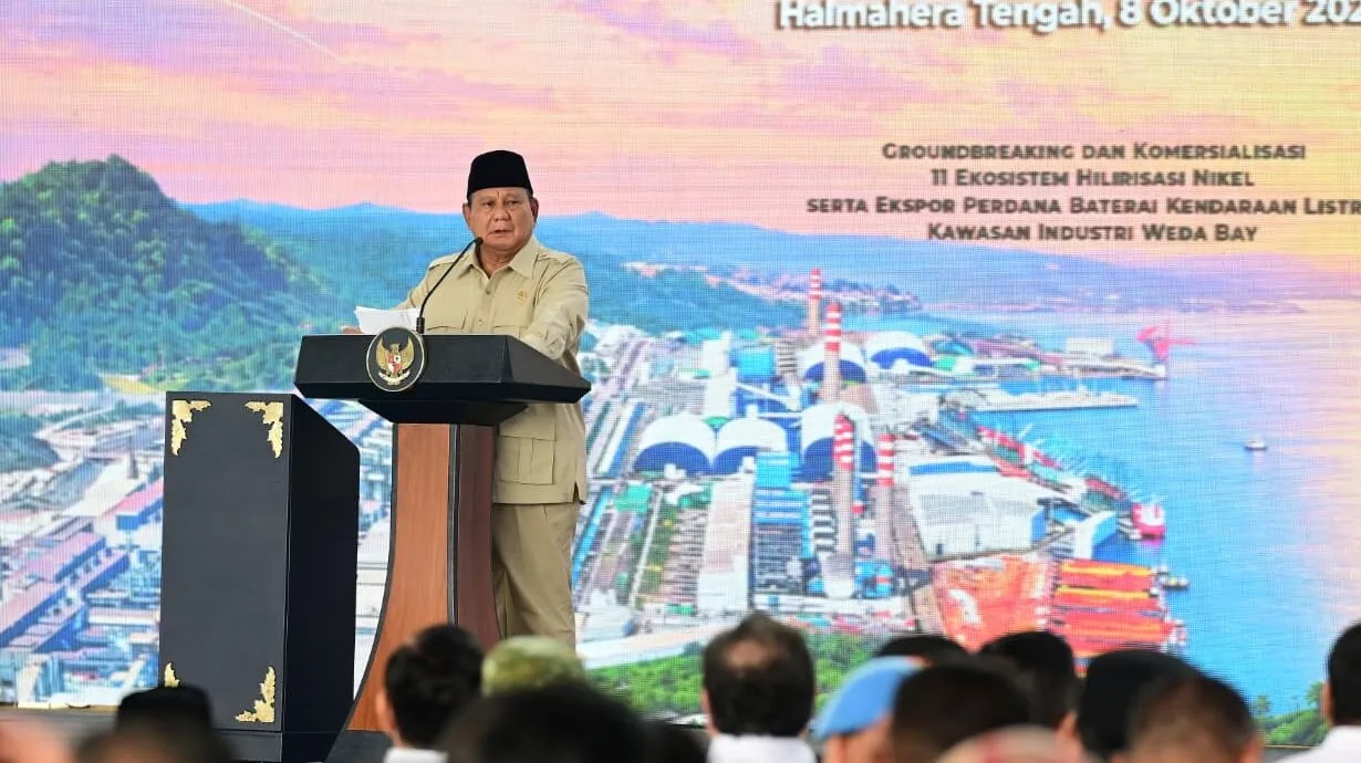 Indonesia Ekspor Perdana Baterai Kendaraan Listrik, Prabowo: Bukti Hilirisasi Kita Benar