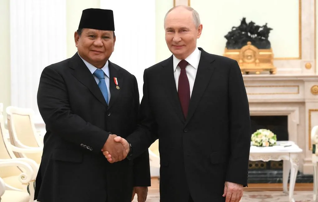 Prabowo ke Rusia, Vladimir Putin: Perdagangan Rusia dan Indonesia Tumbuh 12,5 Persen
