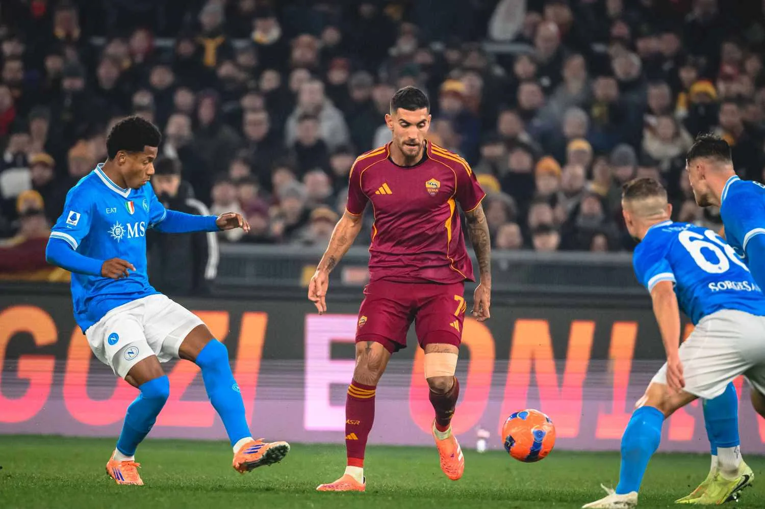 AS Roma Kalah 0-1 dari Napoli di Olimpico