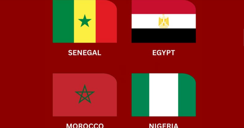 Maroko, Mesir, Nigeria, dan Senegal ke Semi Final Piala Afrika