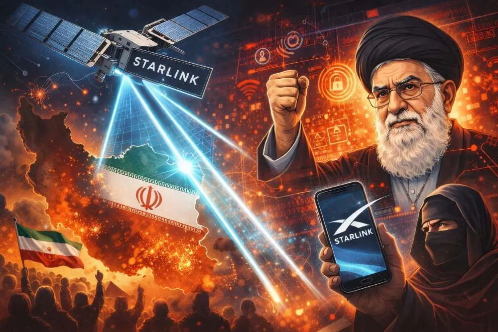 Thumbnail Starlink vs Iran: Ketika Perusahaan Teknologi Mencoba Runtuhkan Negara