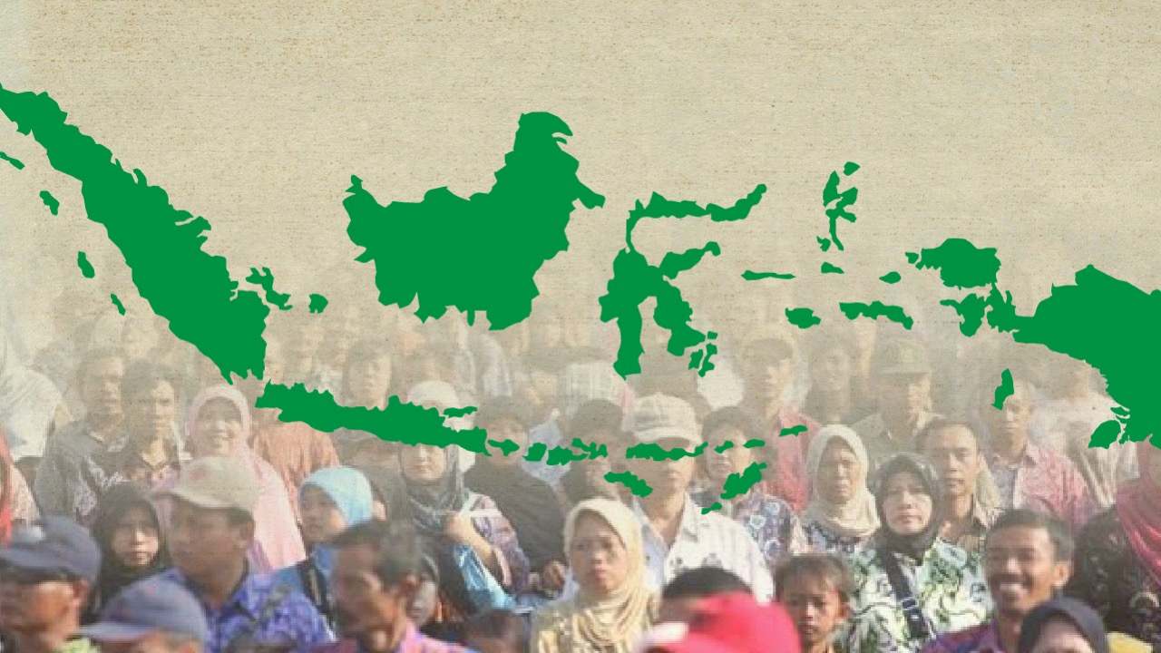 Jumlah Penduduk Indonesia dan Sebarannya pada 2025