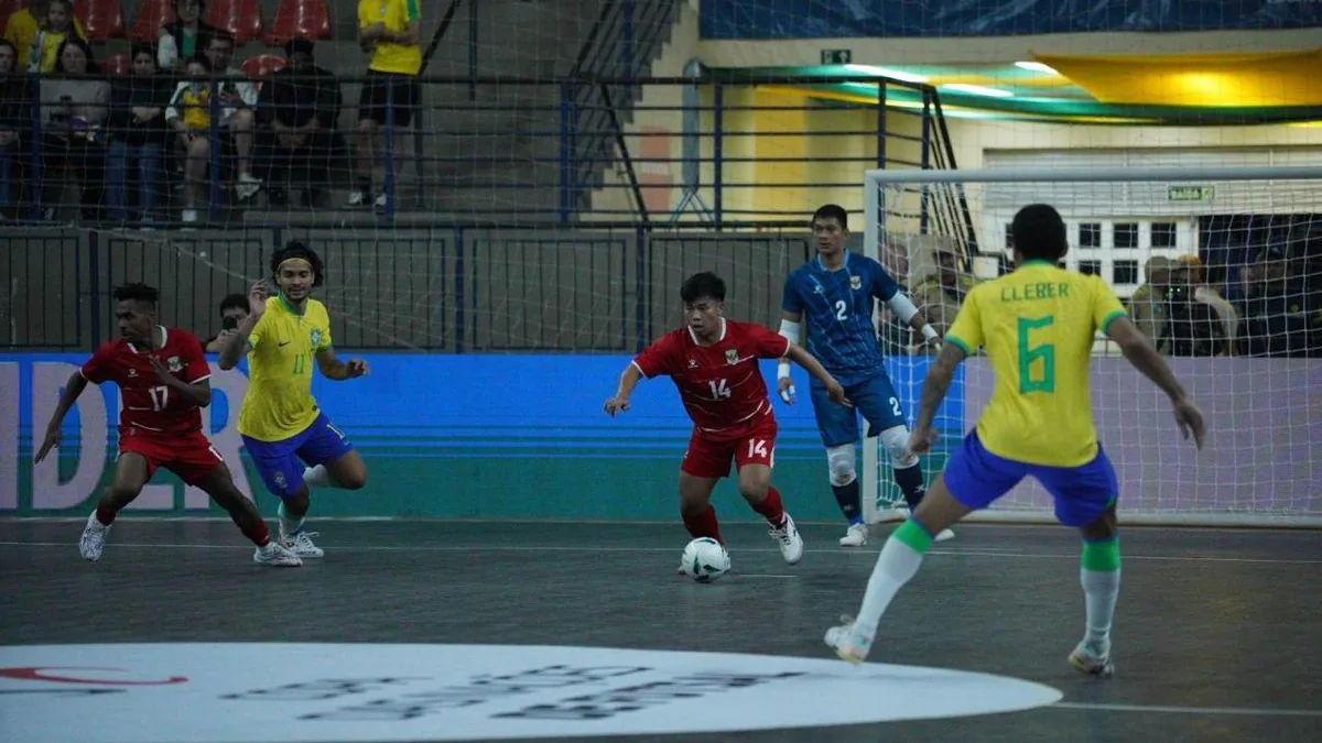 Timnas Futsal Indonesia Tumbang 0-3 dari Brasil, Kapan Main Lagi dan Bagaimana Peluang Lolos ke Semifinal?