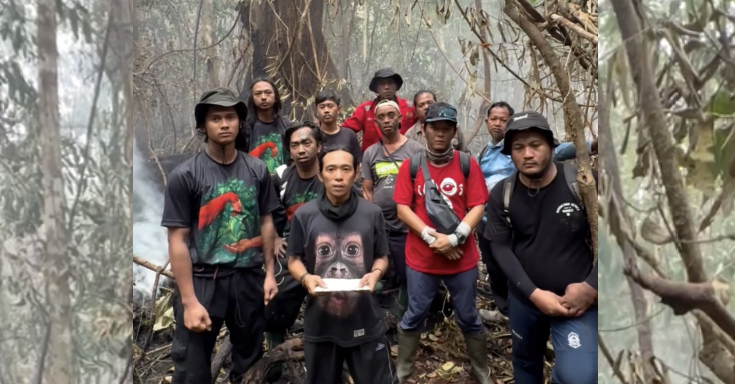 Thumbnail Relawan Kewalahan Padamkan Karhutla Tanjung Puting, Minta Pemerintah Kerahkan Water Bombing